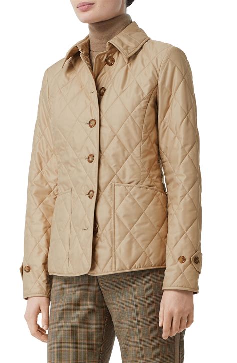 burberry fernhill quilted coat|Burberry thermoregulated diamond quilted jacket.